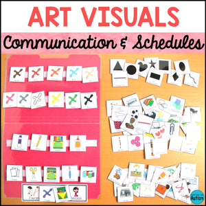 Art Visual Supports and Schedules