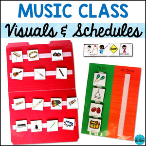 Music Visual Supports and Schedules
