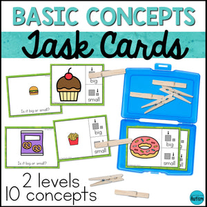 Special Education Task Boxes | Any Time Basic Concepts