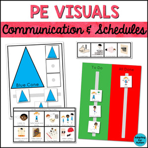PE Visual Supports and Schedules