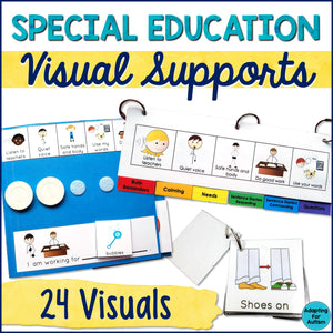 Special Education and Autism Visual Aids: Classroom Starter Pack