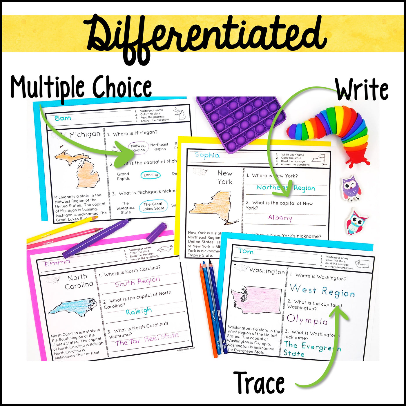 Worksheets Social Studies