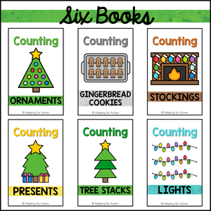 Christmas Counting Activities Math Adapted Books | Count 1-20