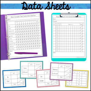 Back to School Special Education Task Boxes | Basic Concepts