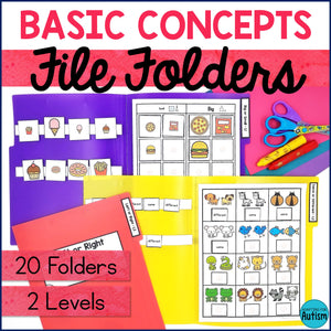 Basic Concepts File Folder Games and Activities