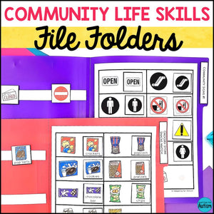 Life Skills File Folder Games and Activities