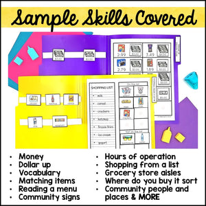 Life Skills File Folder Games and Activities