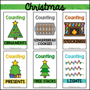 Counting Activities Math Adapted Books BUNDLE - Counting 1-20 Activities