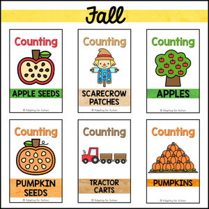 Counting Activities Math Adapted Books BUNDLE - Counting 1-20 Activities