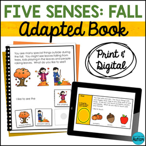 Fall Adapted Book: The 5 Senses