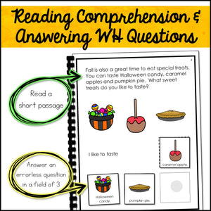 Fall Adapted Book: The 5 Senses