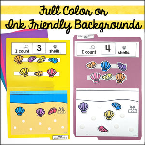 Math File Folder Games | 1:1 Correspondence and Counting