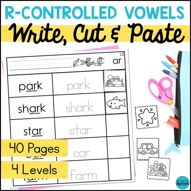 R Controlled Vowels Worksheet FREE R Controlled Vowels Worksheets