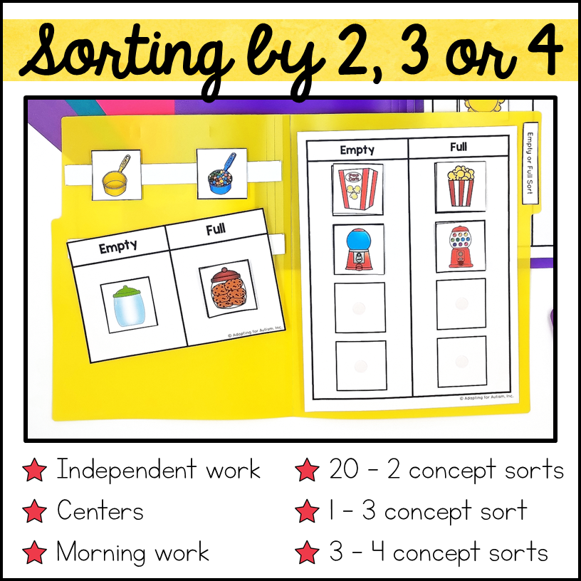 Sorting File Folders - Basic Concepts for Special Education – Autism ...