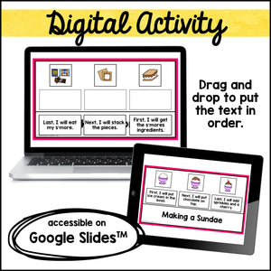 Three Step Sequencing Adapted Book