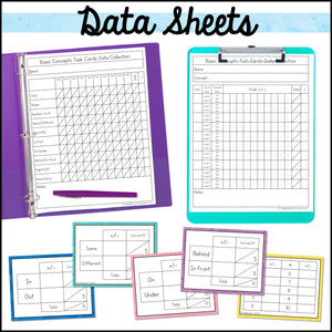 Special Education Task Boxes | Winter Basic Concepts