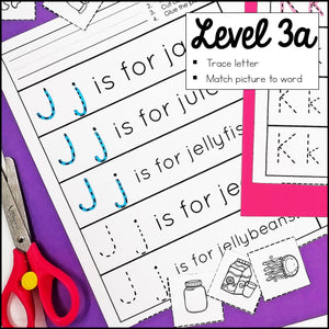 Beginning Sounds Worksheets: Cut and Paste Activities