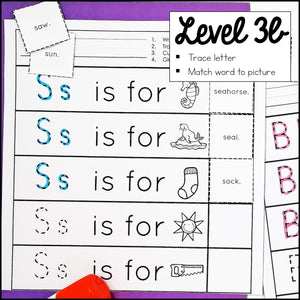 Beginning Sounds Worksheets: Cut and Paste Activities