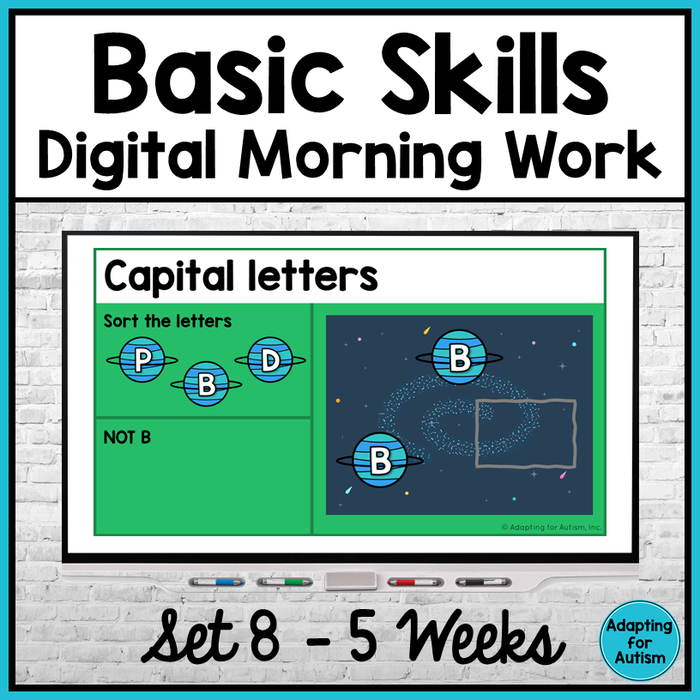 Basic Skills Digital Morning Work - Set 8