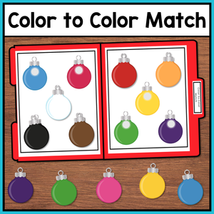 FREE Christmas File Folder Games and Activities