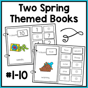 Spring Counting Adapted Books