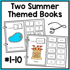 Summer Counting Adapted Books