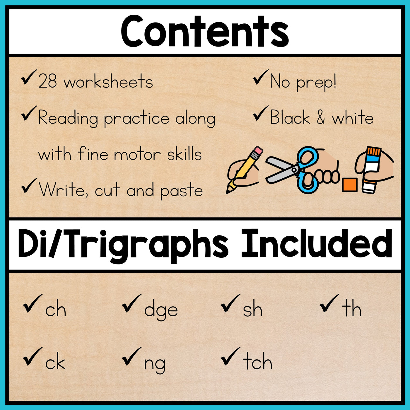 Ending Digraphs Worksheets Ending digraphs worksheets