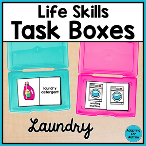 Life Skills Task Boxes - Money Vocabulary