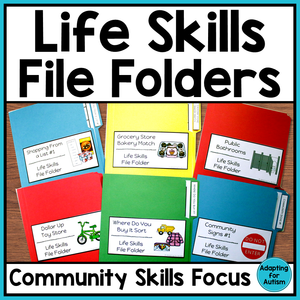Life Skills File Folder Activities