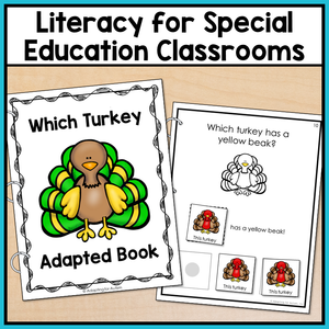 Thanksgiving Adapted Book: Which Turkey | Print & Digital