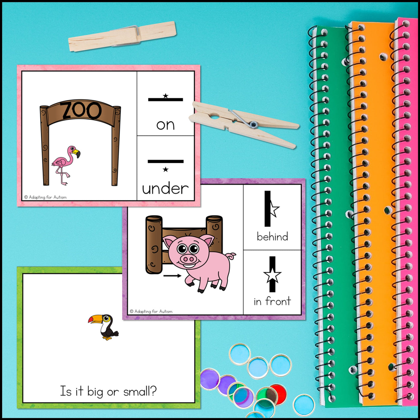 Animals Special Task Special Education Task Boxes | Animals Basic Concepts – Autism Work Tasks