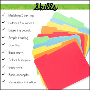Community. Sign File Folder Sort Community File Folder Games and Activities – Autism Work Tasks