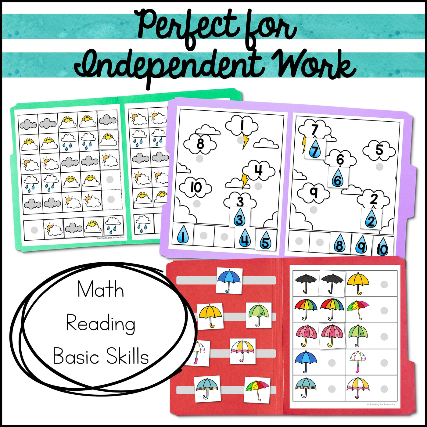 Spring File Folder For Project Spring File Folder Games and Activities – Autism Work Tasks