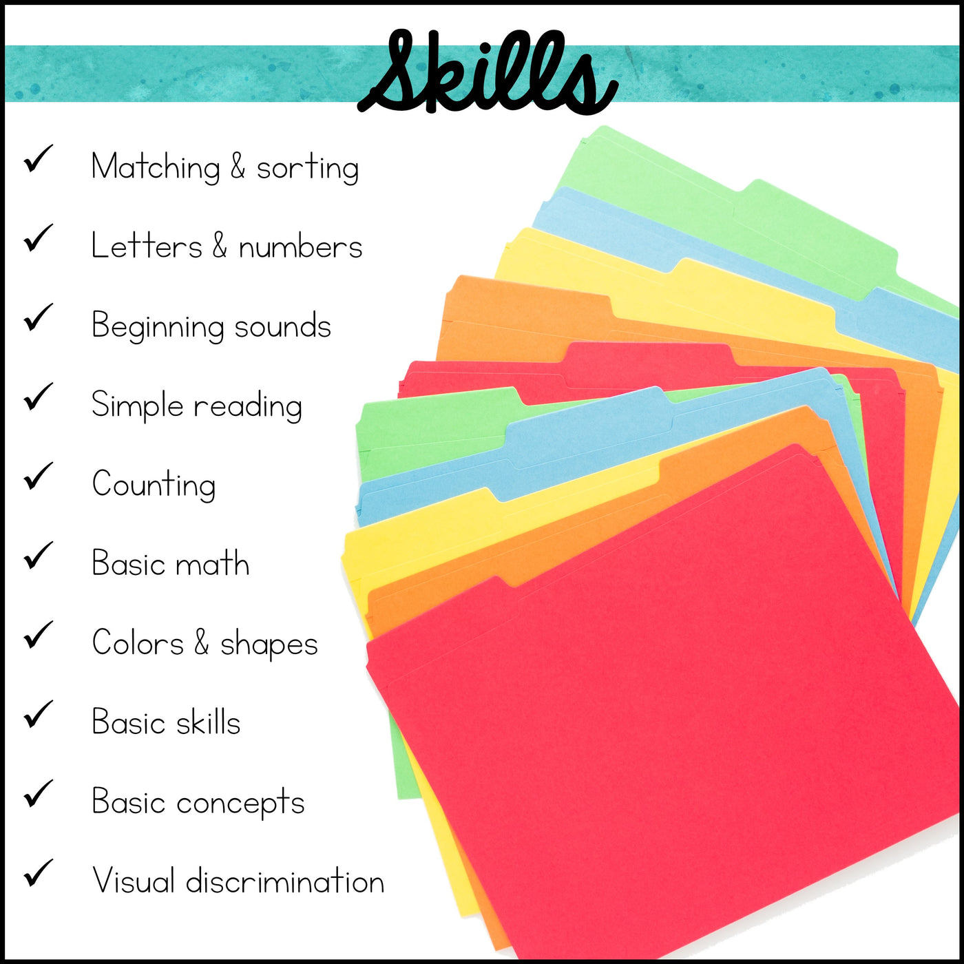Spring File Folder Games and Activities – Autism Work Tasks