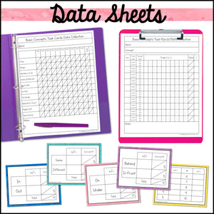 Special Education Task Boxes | Valentine's Day Basic Concepts