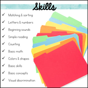 Winter File Folder Games and Activities